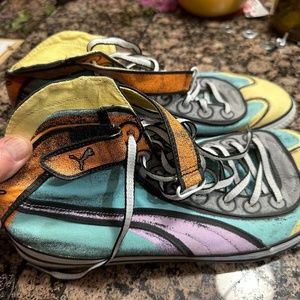 2 RARE pairs of Puma shoes! Both size 13.